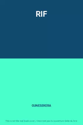 Couverture du produit · RIF