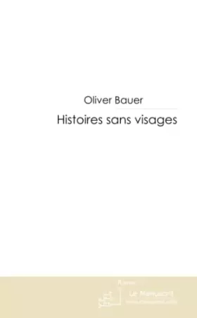 Couverture du produit · Histoires sans visages