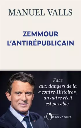 Couverture du produit · Zemmour, l'antirépublicain