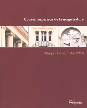 Couverture du produit · Rapport d'activité 2019 du conseil supérieur de la magistrature