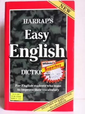 Couverture du produit · Harrap's Easy English Dictionary