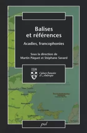 Couverture du produit · Balises et références : Acadies, francophonies