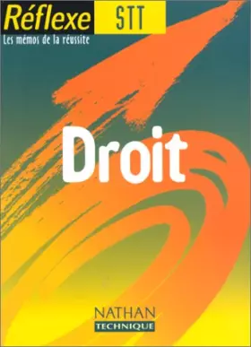 Couverture du produit · Aide mémoire BAC STT : droit