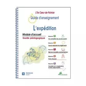 Couverture du produit · Ile coeur de palmier - guide d'enseignement ce1