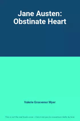 Couverture du produit · Jane Austen: Obstinate Heart