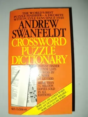Couverture du produit · Crossword Puzzle Dictionary