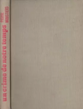 Couverture du produit · Un crime de notre temps