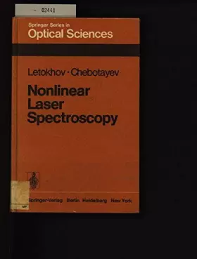 Couverture du produit · Nonlinear Laser Spectroscopy