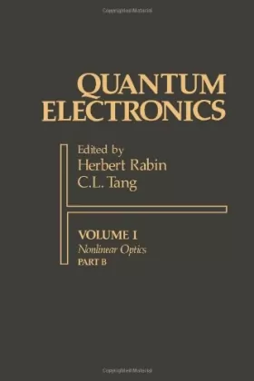Couverture du produit · Quantum Electronics: Nonlinear Optics v.1