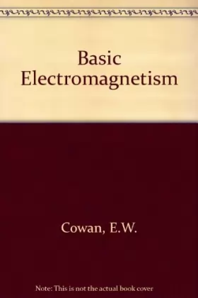 Couverture du produit · Basic Electromagnetism