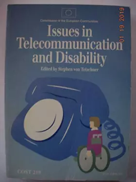 Couverture du produit · Issues in Telecommunication and Disability