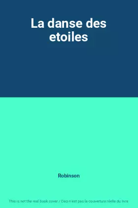 Couverture du produit · La danse des etoiles