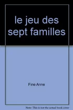 Couverture du produit · le jeu des sept familles