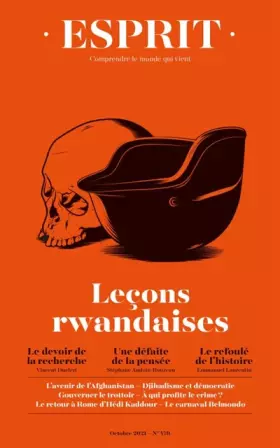 Couverture du produit · Esprit - Lecons Rwandaises: OCTOBRE 2021