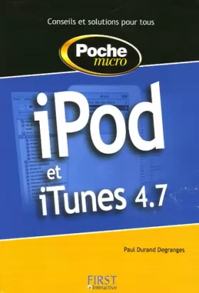 Couverture du produit · iPod et iTunes
