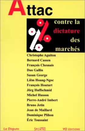 Couverture du produit · Attac : Contre la dictature des marchés