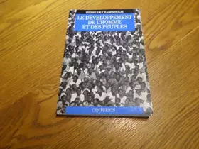 Couverture du produit · Le développement de l'homme et des peuples