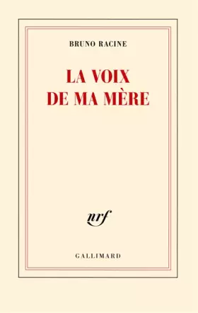 Couverture du produit · La voix de ma mère
