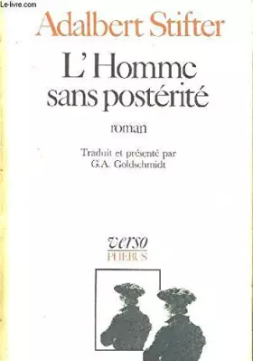Couverture du produit · L'Homme sans postérité (Verso)