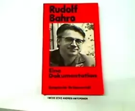 Couverture du produit · Rudolf Bahro: E. Dokumentation (German Edition)