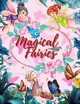 Couverture du produit · The Fairy Coloring Book for Kids: (Ages 4-8) With Unique Coloring Pages!