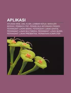 Couverture du produit · Aplikasi: Aplikasi Web, CAD, Klien, Lembar Kerja, Manajer Berkas, Pembaca PDF, Pengelola Informasi Pribadi, Perangkat Lunak Bis