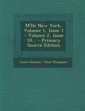 Couverture du produit · M'Lle New York, Volume 1, Issue 1 - Volume 2, Issue 10...