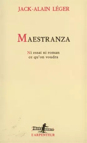 Couverture du produit · Maestranza