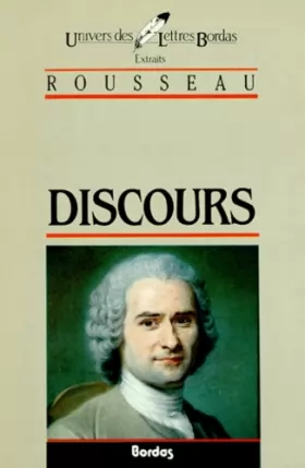 Couverture du produit · ROUSSEAU/ULB DISCOURS    (Ancienne Edition)