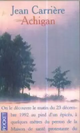 Couverture du produit · Achigan