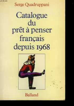 Couverture du produit · Catalogue du prêt-à-penser français depuis 1968