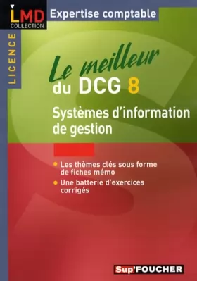 Couverture du produit · Le meilleur du DCG 8 Système d'information de gestion
