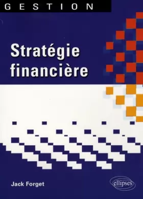 Couverture du produit · Stratégie financière