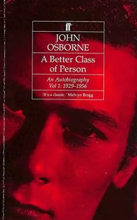 Couverture du produit · A Better Class of Person: An Autobiography 1929-1956