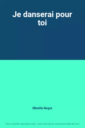 Couverture du produit · Je danserai pour toi