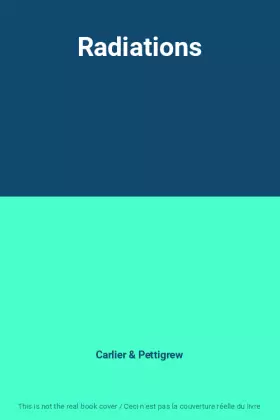 Couverture du produit · Radiations