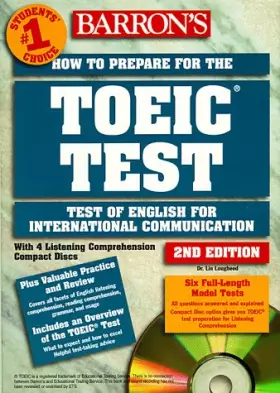 Couverture du produit · How to prepare for the TOEIC Test. 2ème édition, avec 4 CD