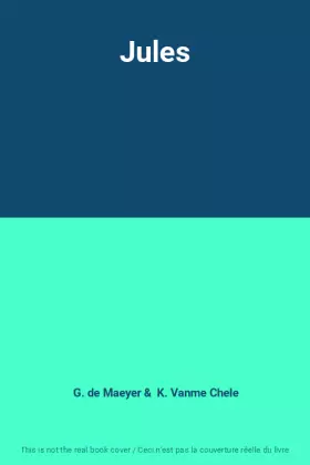 Couverture du produit · Jules