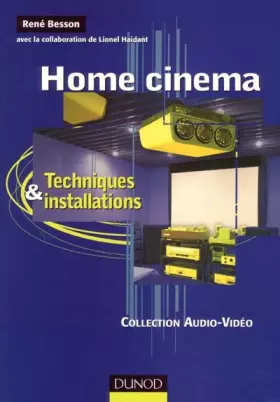 Couverture du produit · Home cinema : Techniques et installations