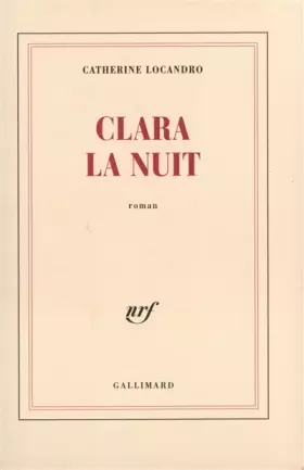 Couverture du produit · Clara la nuit