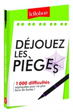 Couverture du produit · Mini-guide - Déjouez les pièges - 1 000 difficultés du français expliquées pour ne plus faire de fautes !
