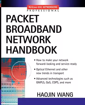 Couverture du produit · Packet Broadband Network Handbook