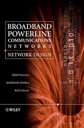 Couverture du produit · Broadband Powerline Communications: Network Design