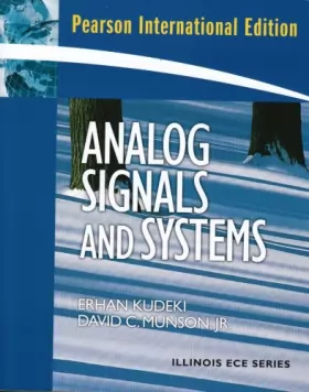 Couverture du produit · Analog Signals and Systems: International Edition
