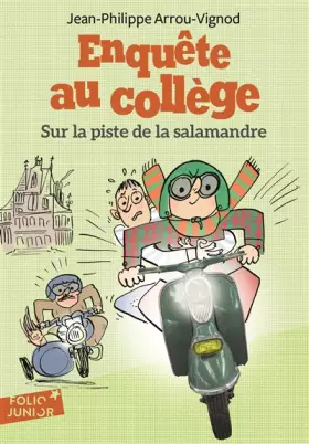 Couverture du produit · Enquête au collège, 4 : Sur la piste de la salamandre