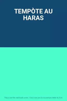Couverture du produit · TEMPÒTE AU HARAS