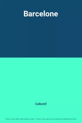 Couverture du produit · Barcelone