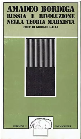 Couverture du produit · Russia e rivoluzione nella teoria marxista.