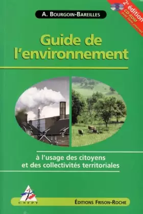 Couverture du produit · Guide de l'environnement à l'usage des collectivités territoriales et des citoyens