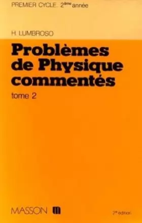 Couverture du produit · Problèmes de physique commentés